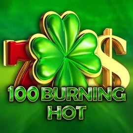 100 Burning Hot slot logo by Amusnet Interactive at Fugu Casino