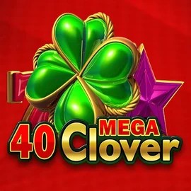 40 Mega Clover logo by Amusnet Interactive at Fugu Casino