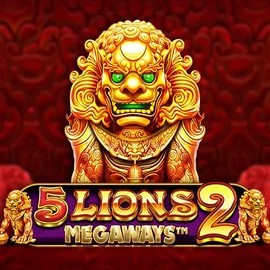 Play the 5 Lions Megaways 2 slot by Pragmatic Play on Fugu Casino