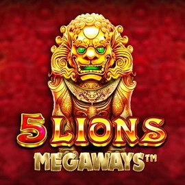 5 Lions Megaways logo by Pragmatic Play Fugu Casino