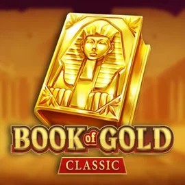 Book of Gold Classic logo by Playson at Fugu Casino
