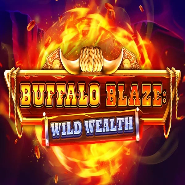 Slots logo of Buffalo Blaze Wild Wealth from OctoPlay at Fugu Casino