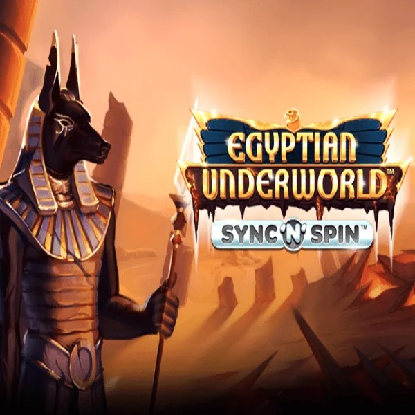 Egyptian Underworld logo by Greentube at Fugu Casino