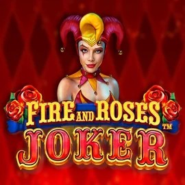 Fire and Roses Joker logo by Triple Edge Studios at Fugu Casino