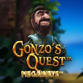 Gonzo's Quest Megaways logo by Red Tiger Gaming Fugu Casino