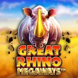 Play the Great Rhino Megaways slot by Pragmatic Play on Fugu Casino
