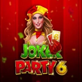Slots logo of Joker Party 6 from Greentube at Fugu Casino