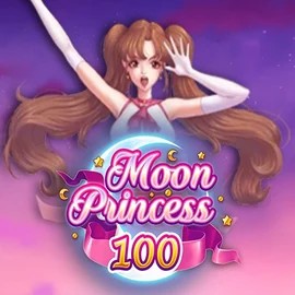 Moon Princess 100 slot logo by Play'n GO at Fugu Casino