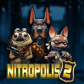 Nitropolis 2 logo – Slots by ELK Studios at Fugu Casino