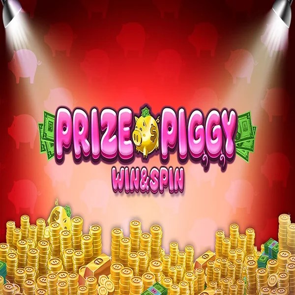 Prize Piggy Win & Spin logo – Slots by Inspired Gaming at Fugu Casino