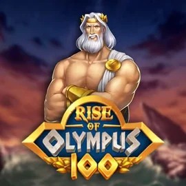 Rise of Olympus 100 logo by Play'n GO Fugu Casino