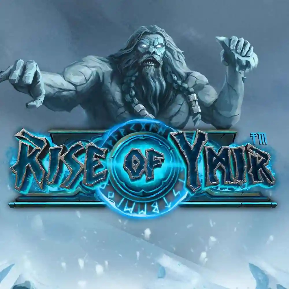 Rise of Ymir logo by Hacksaw Gaming at Fugu Casino