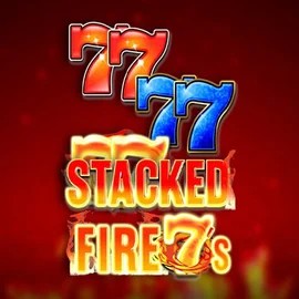 Stacked Fire 7s logo – Slots by Inspired Gaming at Fugu Casino