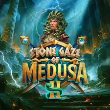 Slots logo of Stone Gaze of Medusa 2 from Stakelogic at Fugu Casino