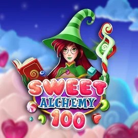 Sweet Alchemy 100 logo by Play'n GO Fugu Casino