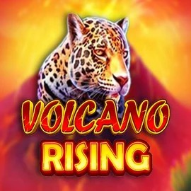 Volcano Rising casino game by RubyPlay – featured logo at Fugu Casino