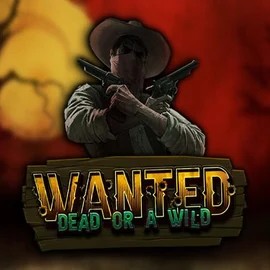 Wanted Dead or a Wild logo by Hacksaw Gaming at Fugu Casino
